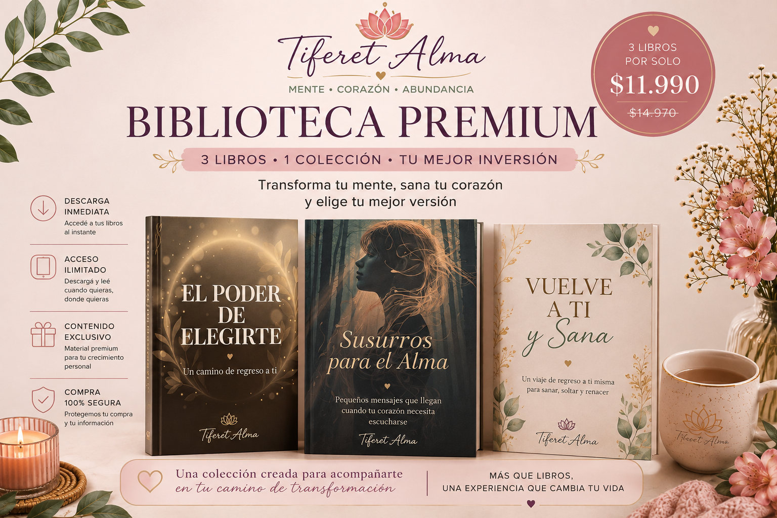 🌸 Biblioteca Premium